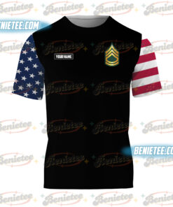 Alternative view of U.S. Army Sergeant First Class SFC Shirt 3D