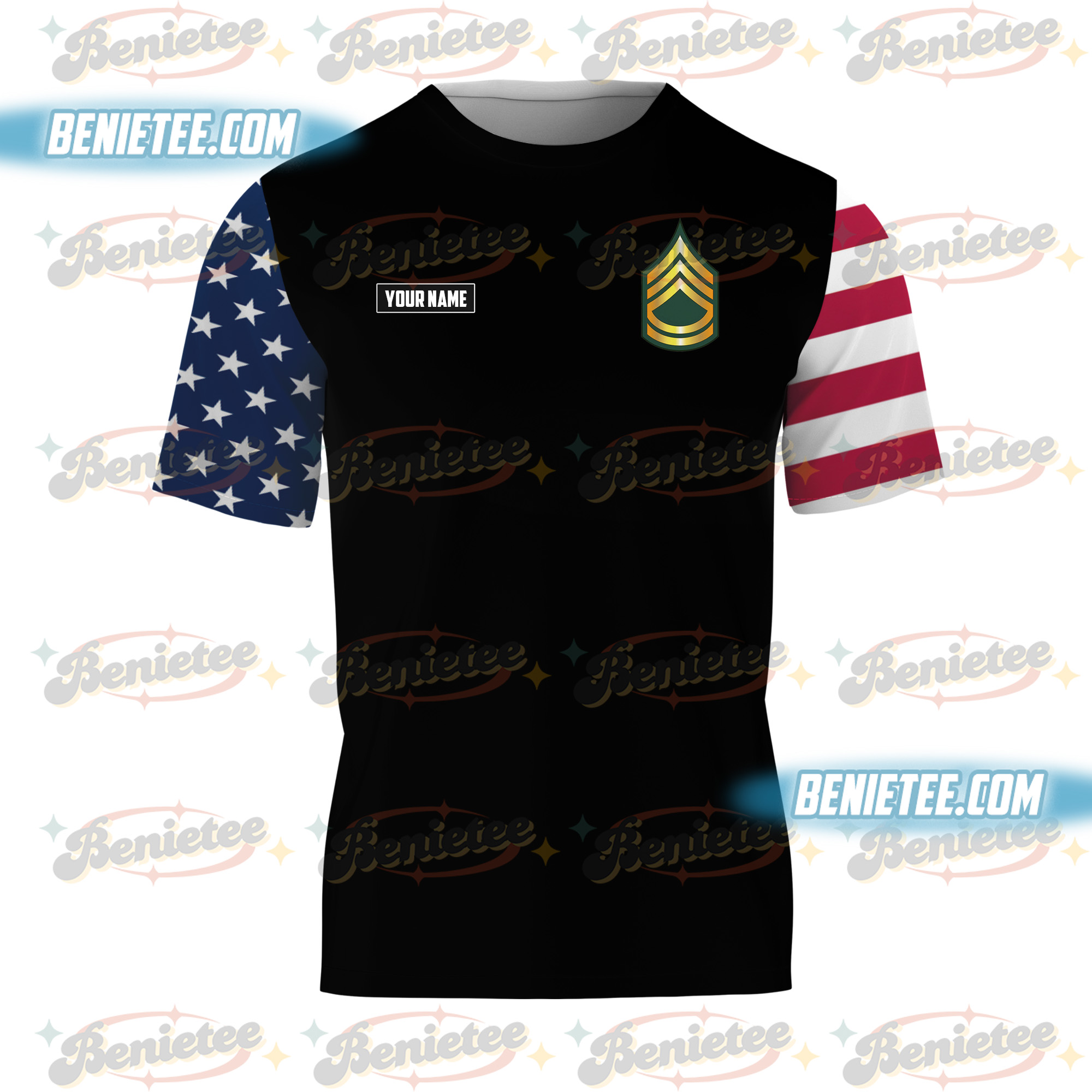 U.S. Army Sergeant First Class SFC Shirt 3D - Image 2