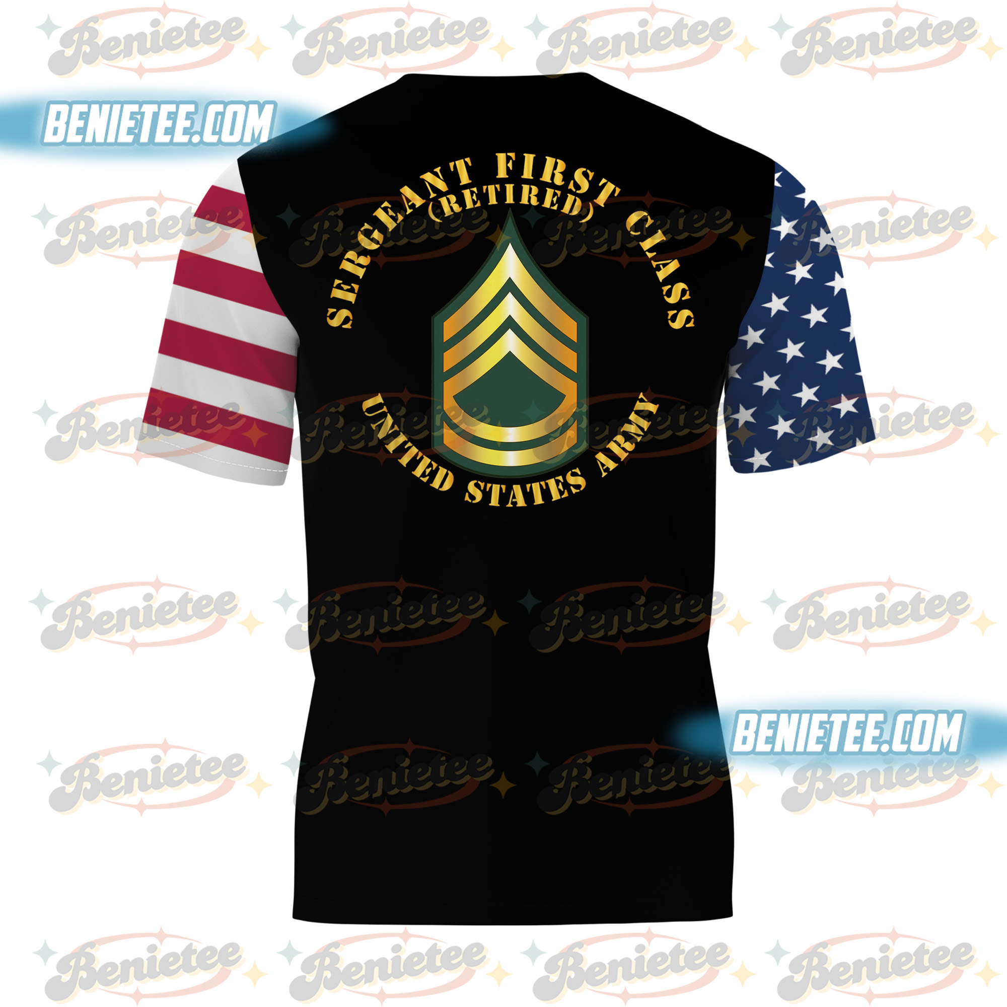 U.S. Army Sergeant First Class SFC Shirt 3D - Image 3