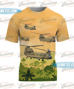 Alternative view of U.S. Army CH-47F Chinook Shirt 3D