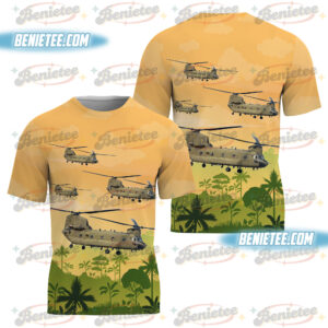 U.S. Army CH-47F Chinook Shirt 3D