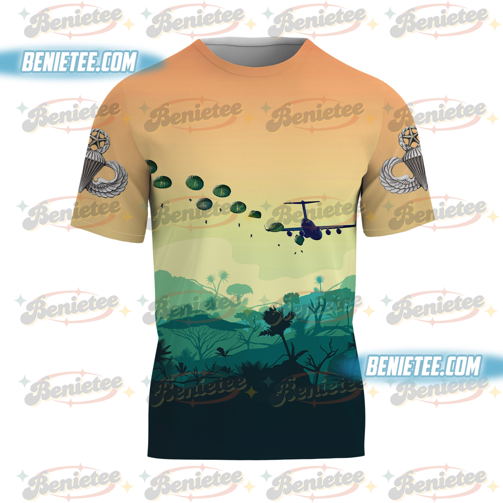 U.S. Army Airborne Shirt 3D - Image 2