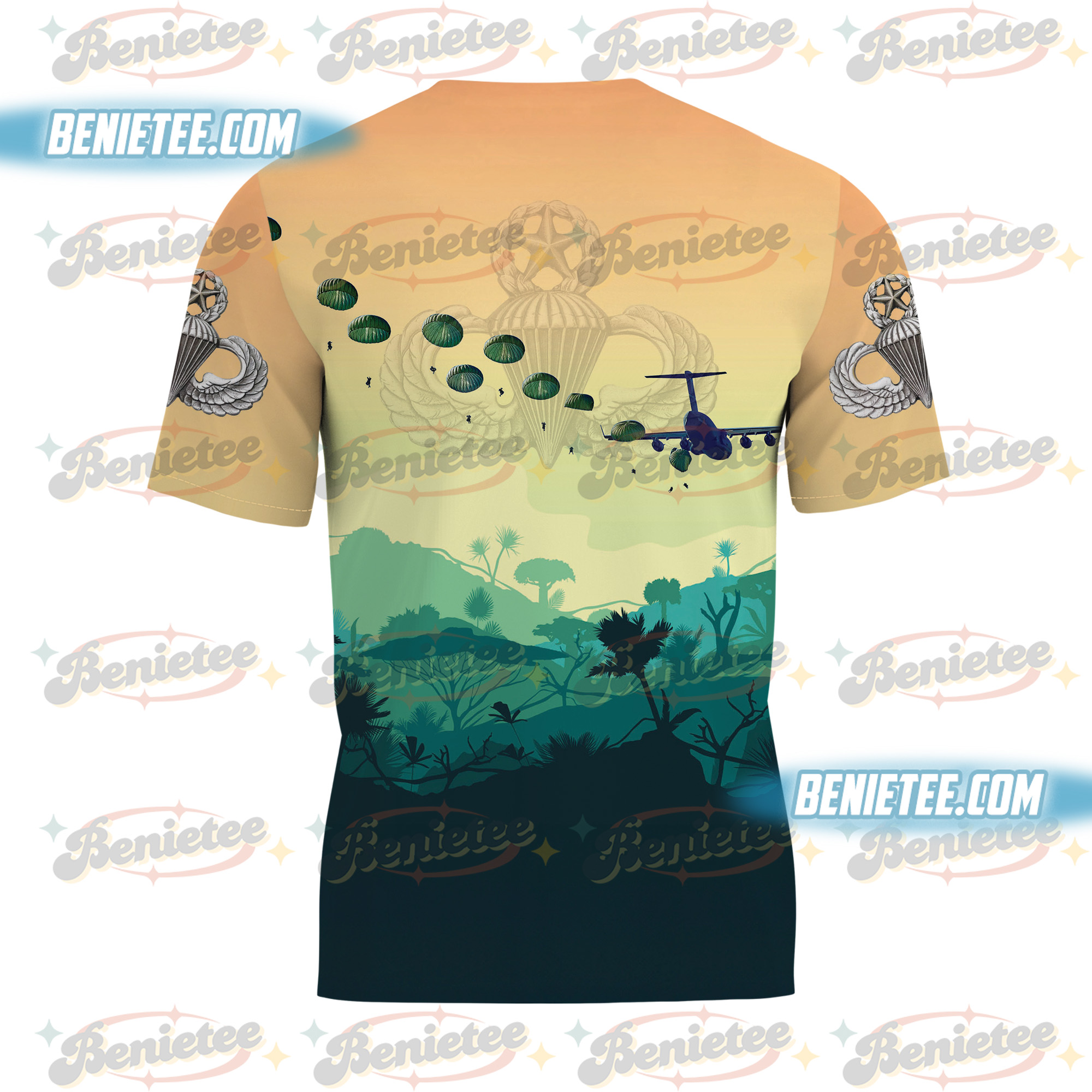 U.S. Army Airborne Shirt 3D - Image 3