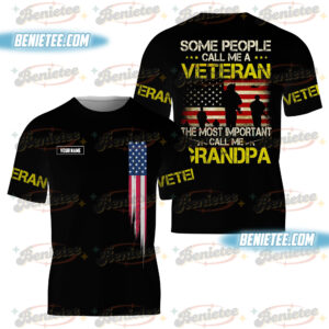 U.S Veterans Day (U.S. Army) Shirt 3D