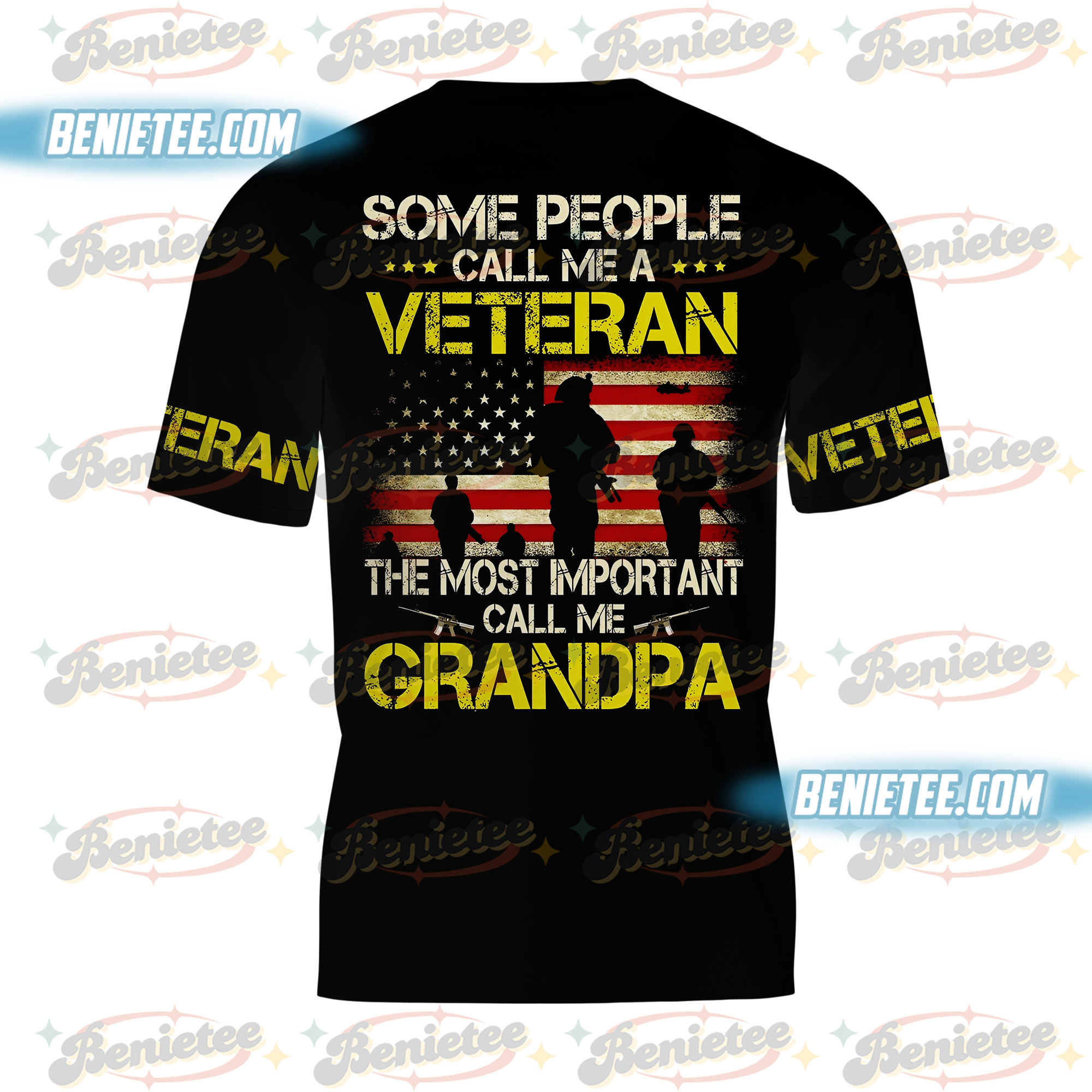 U.S Veterans Day (U.S. Army) Shirt 3D - Image 3