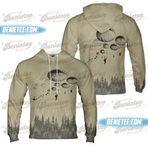 U.S. Army Paratrooper Hoodie 3D