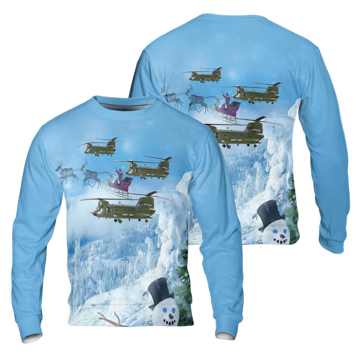 U.S. Army CH-47 Chinook UGLY Sweatshirt