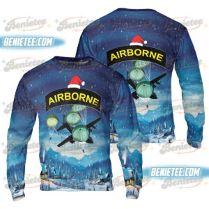 U.S. Army Airborne Paratrooper UGLY Sweatshirt