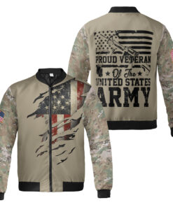 U.S Veterans Day (U.S. Army) Bomber Jacker