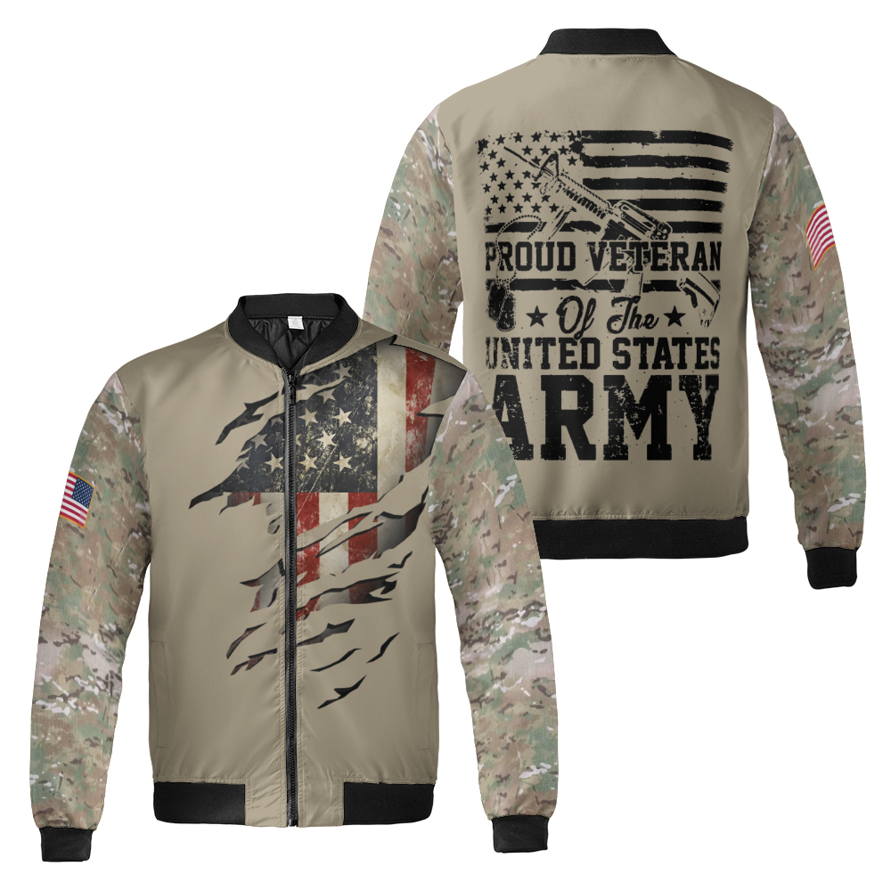 U.S Veterans Day (U.S. Army) Bomber Jacker