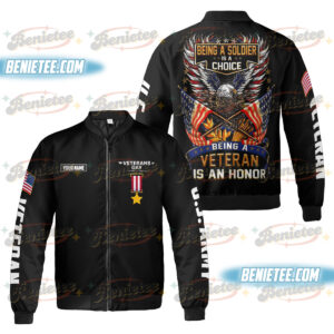 U.S Veterans Day (U.S. Army) Bomber Jacker