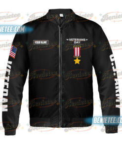 Alternative view of U.S Veterans Day (U.S. Army) Bomber Jacker