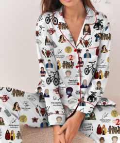 Strannger Things Characters All Team Pajamas Set Long