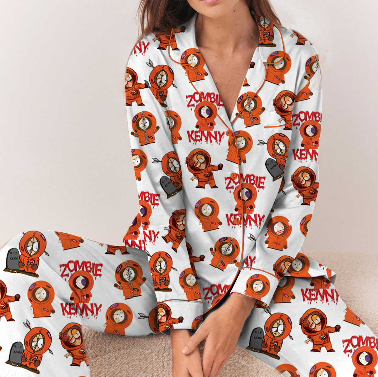 South Park Kenny Pajamas Set, Funny Cartoon - Image 2