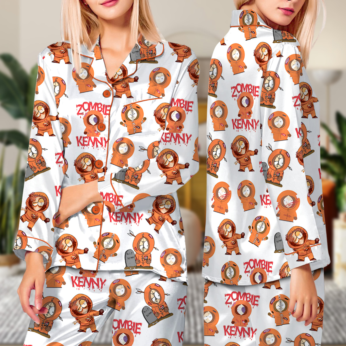 South Park Kenny Pajamas Set, Funny Cartoon