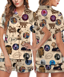 Alternative view of Chris Brown Tour Breezy Bowl XX Pajamas Set Short