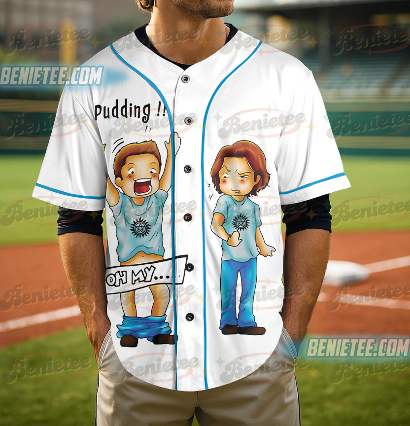 Supernatural Winchesters Bros Baseball Jersey - Image 4