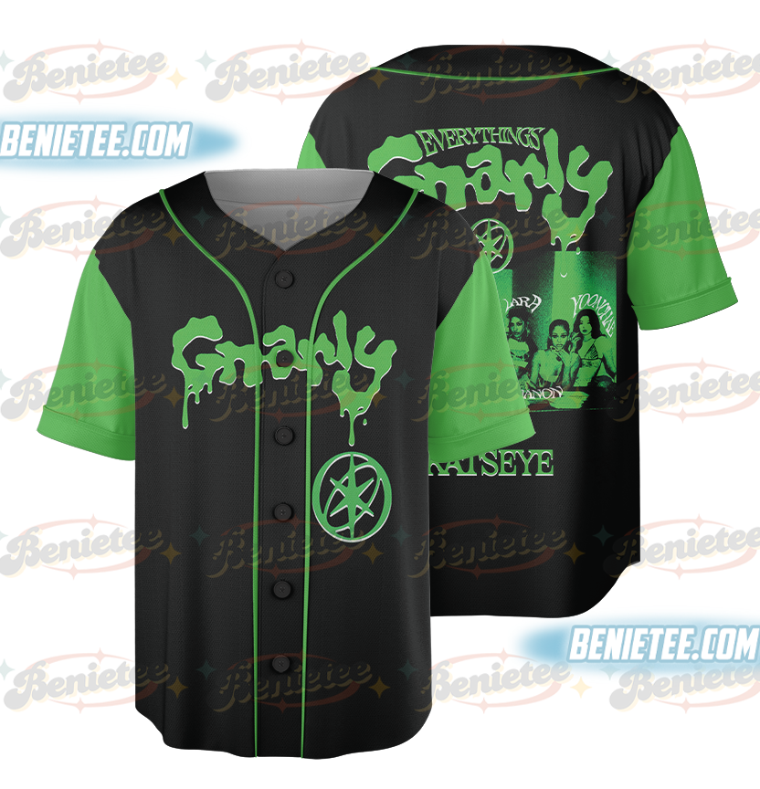 Katseye Gnarly Baseball Jersey, Gabriela Shirt, Katseye Soft is Strong Shirt, Katseye Members Jersey