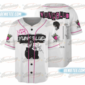 Vintage Band Baseball Jersey, Alt Rock Shirt, Grunge Aesthetic Shirt, Yung blud Merch Jersey
