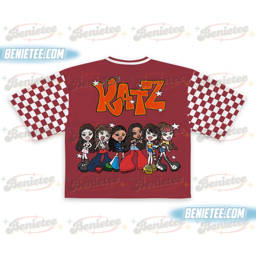 KATSEYE "KATZ" Football Jersey Croptop, Katseye Gnarly Jersey - Image 3