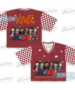 KATSEYE "KATZ" Football Jersey Croptop, Katseye Gnarly Jersey