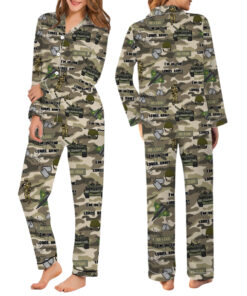 Alternative view of The Lord's Army Apparel Pajamas Set Long, Faith-Based Clothing, Casual Wear, Gifts for Veterans, Religious T-Shirt