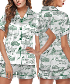 Military Wife, Military Mom, Military Girlfriend Pajamas Set Short, Veteran's Day, Military Appreciation, Gift for Her, Deployment, Boot Camp