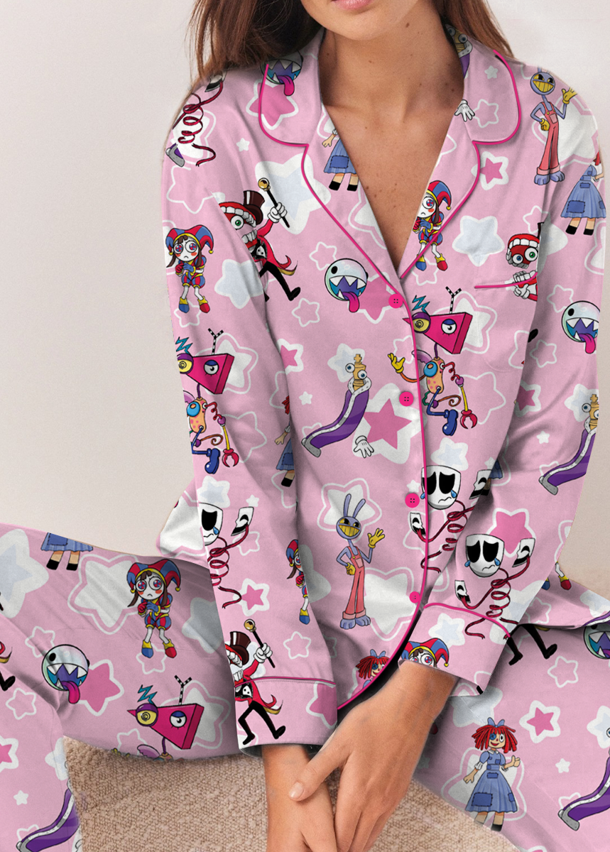 The Amazing Digital Circus Set Pajamas Long, Christmas PJM Set - Image 3