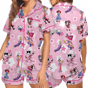 The Amazing Digital Circus Set Pajamas Short
