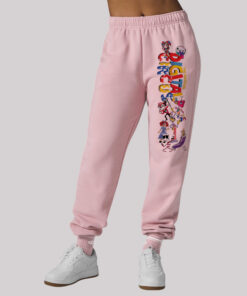 Alternative view of The Amazing Digital Circus Sweatpants, Funny Circus Characters Pants, Anime Tshirts