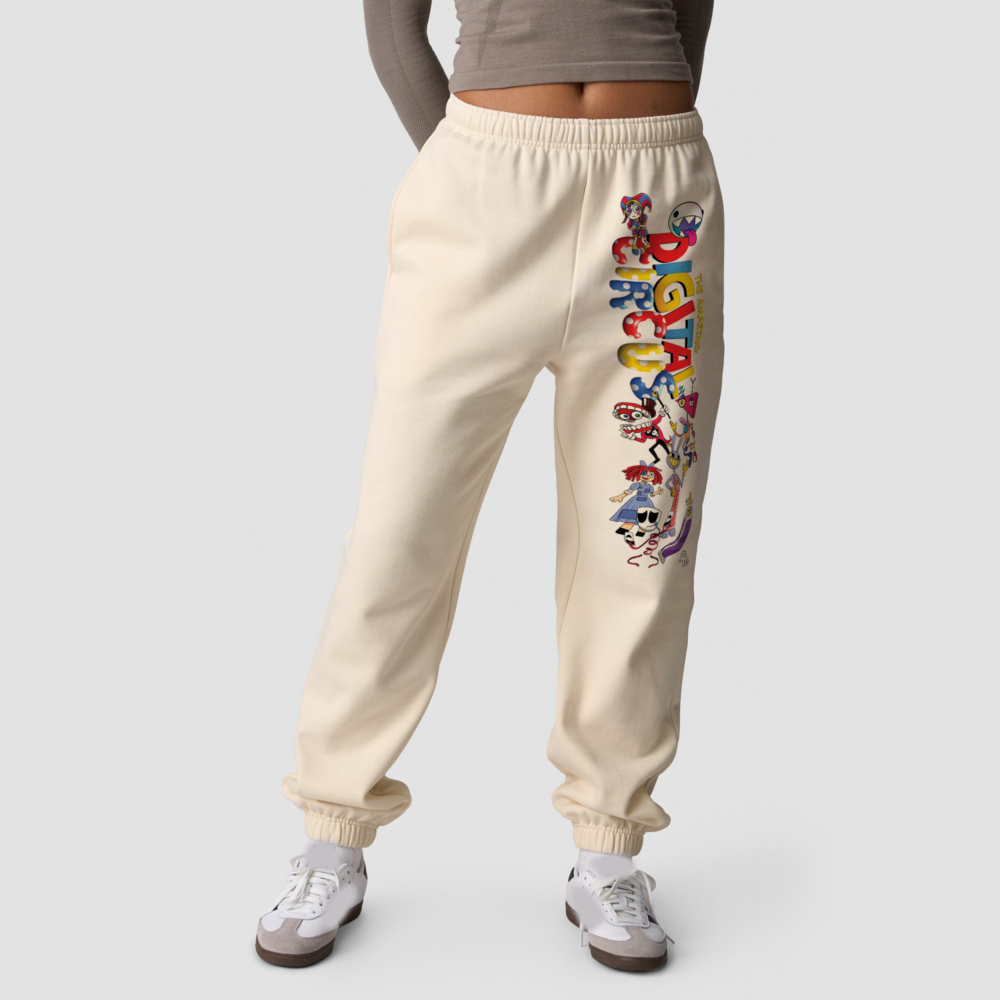 The Amazing Digital Circus Sweatpants, Funny Circus Characters Pants, Anime Tshirts - Image 4