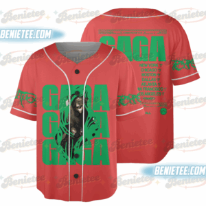 Mayhem Tour 2025 Baseball Jersey, Lady Gaga Concert Jersey