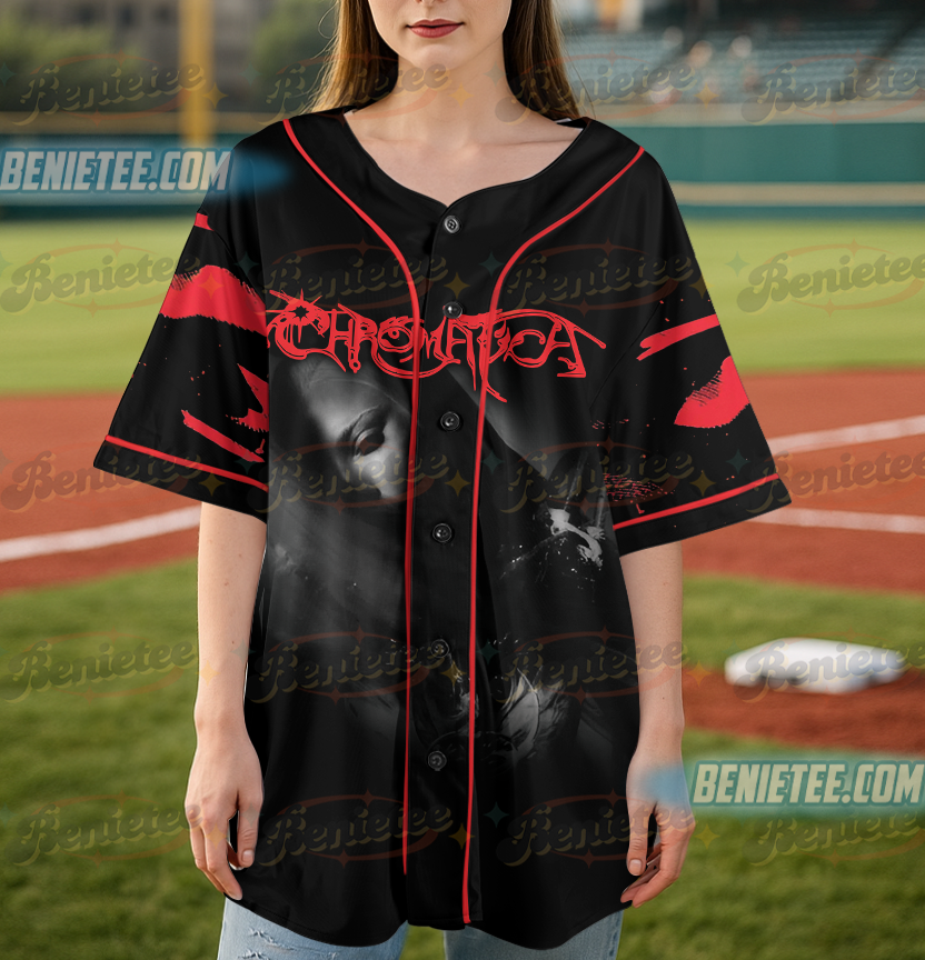 Lady Gaga Bootleg Inspired Graphic Baseball Jersey, Retro Lady Gaga Music Fan Jersey, Mayhem Ball Tour 2025 Jersey - Image 4