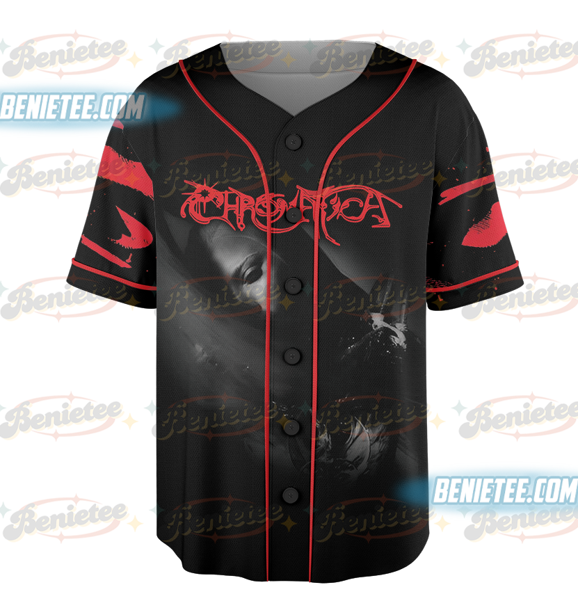 Lady Gaga Bootleg Inspired Graphic Baseball Jersey, Retro Lady Gaga Music Fan Jersey, Mayhem Ball Tour 2025 Jersey - Image 5