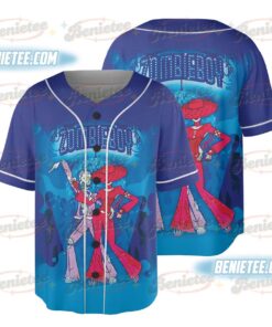 Zombiegirl MAYHEM Lady Gaga Baby Tee Seamless Baseball Jersey