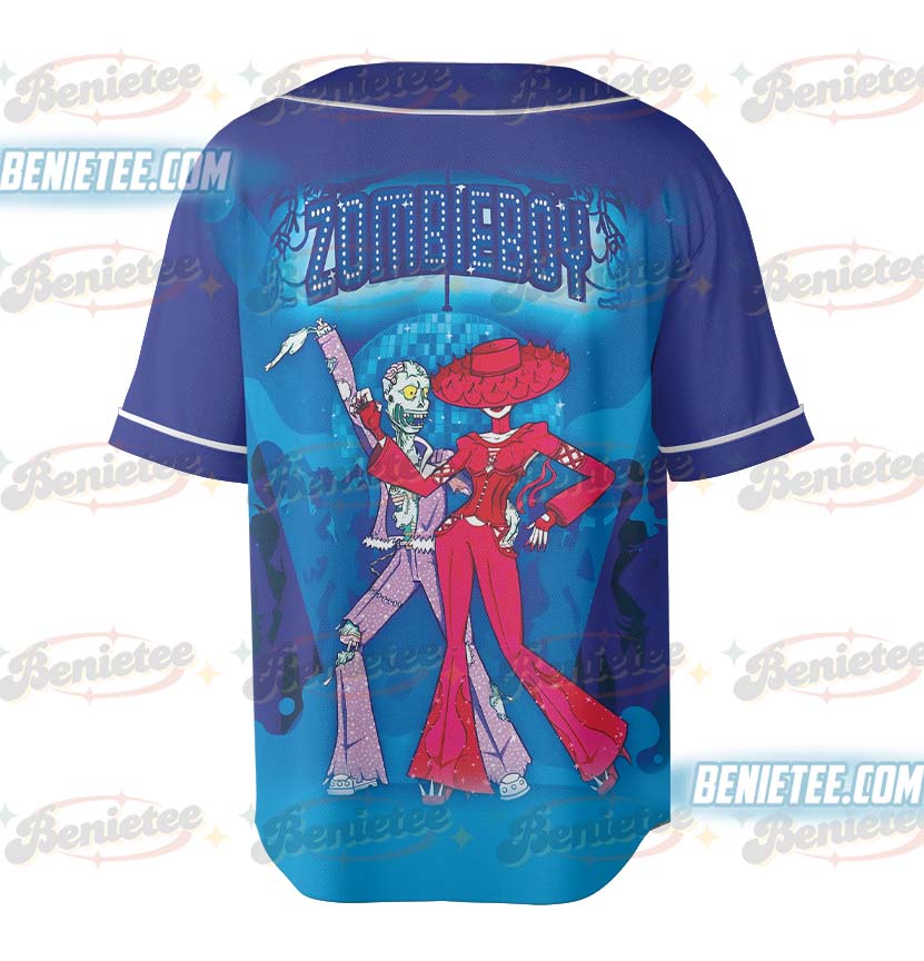 Zombiegirl MAYHEM Lady Gaga Baby Tee Seamless Baseball Jersey - Image 3