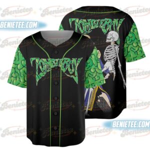 Retro Lady Gaga Music Fan Baseball Jersey, Mayhem Ball Tour 2025 Shirt, Zombie Boy Baseball Jersey