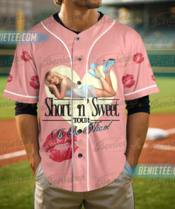 Alternative view of Sabrina Carpenter Short N Sweet Tour 2025 Baseball Jersey