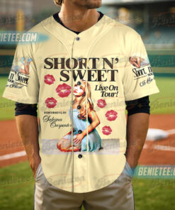 Alternative view of Pop Tour Sabrina Carpenter Baseball Jersey