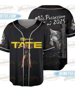 Tate McRae Miss Possessive Tour 2025 Baseball Jersey, Tate McRae Concert Jersey