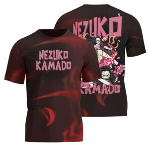 Mitsuri Kanroji Demon Slayer Kimetsu no Yaiba Anime Manga Kawaii shirt 3D
