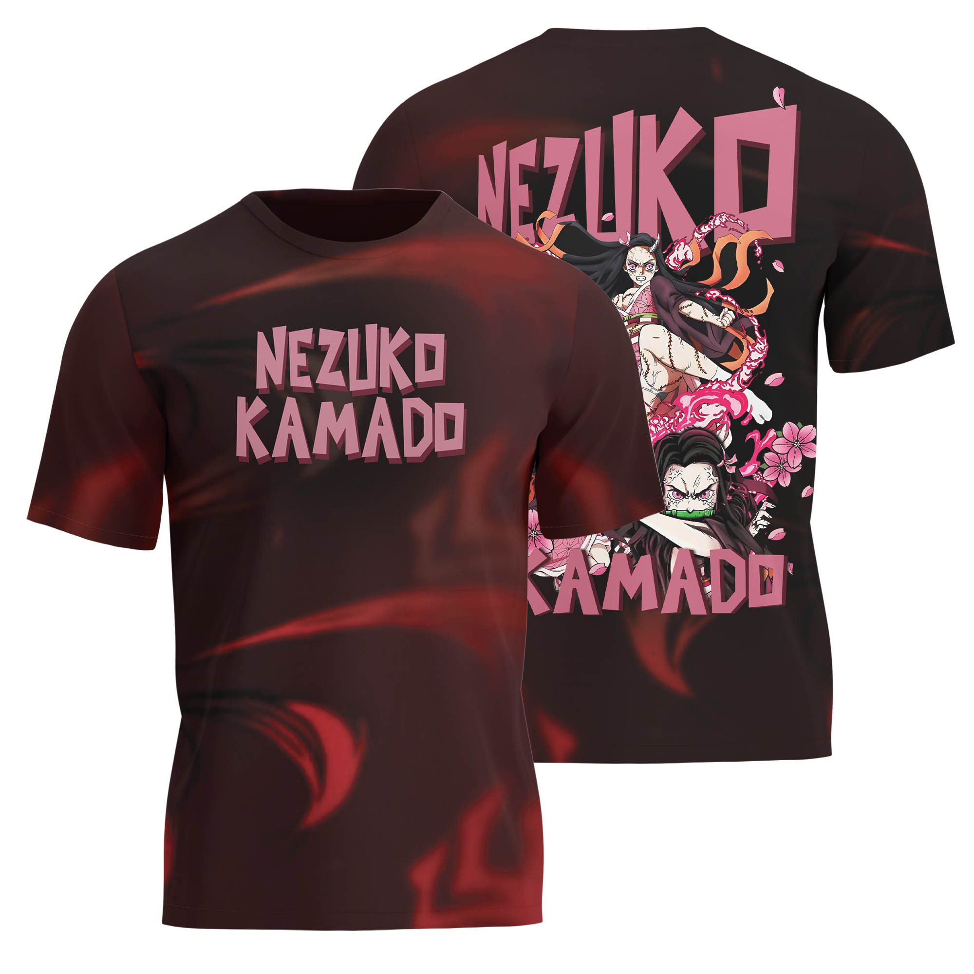 Mitsuri Kanroji Demon Slayer Kimetsu no Yaiba Anime Manga Kawaii shirt 3D