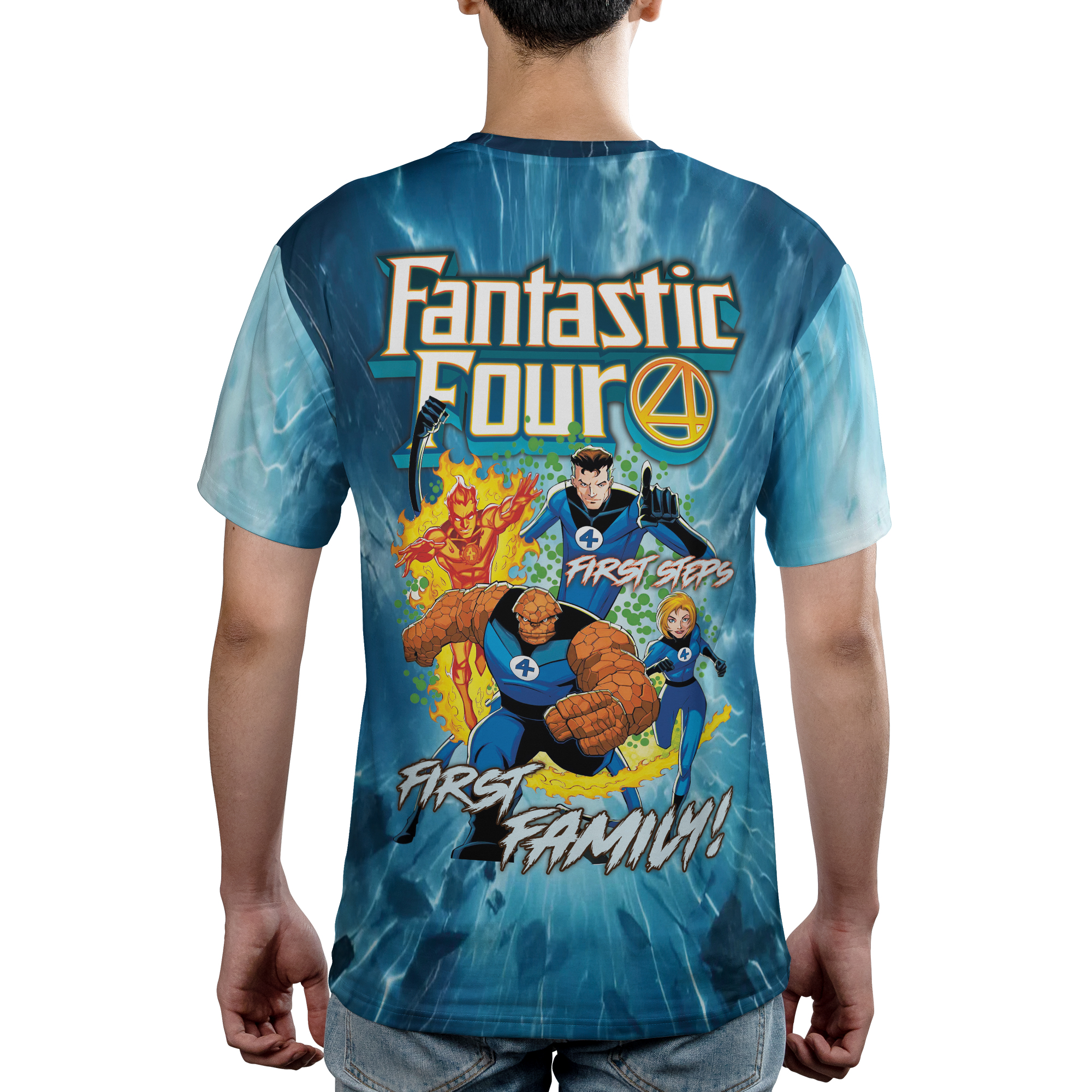 Fantastic Four First Steps Tee 3D - Image 3