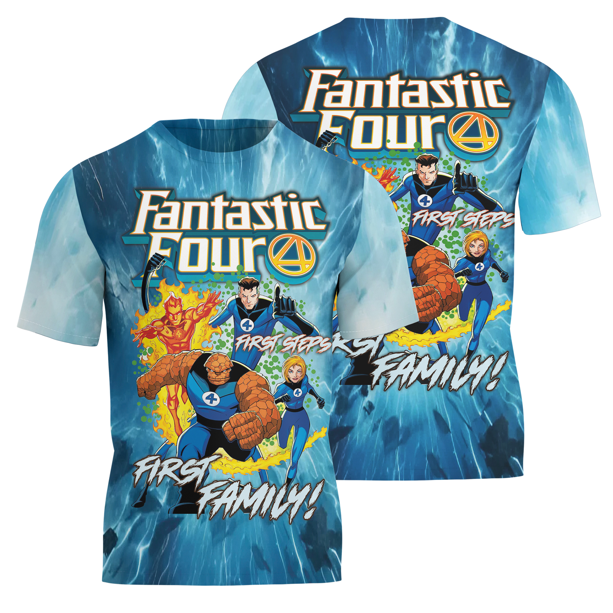 Fantastic Four First Steps Tee 3D