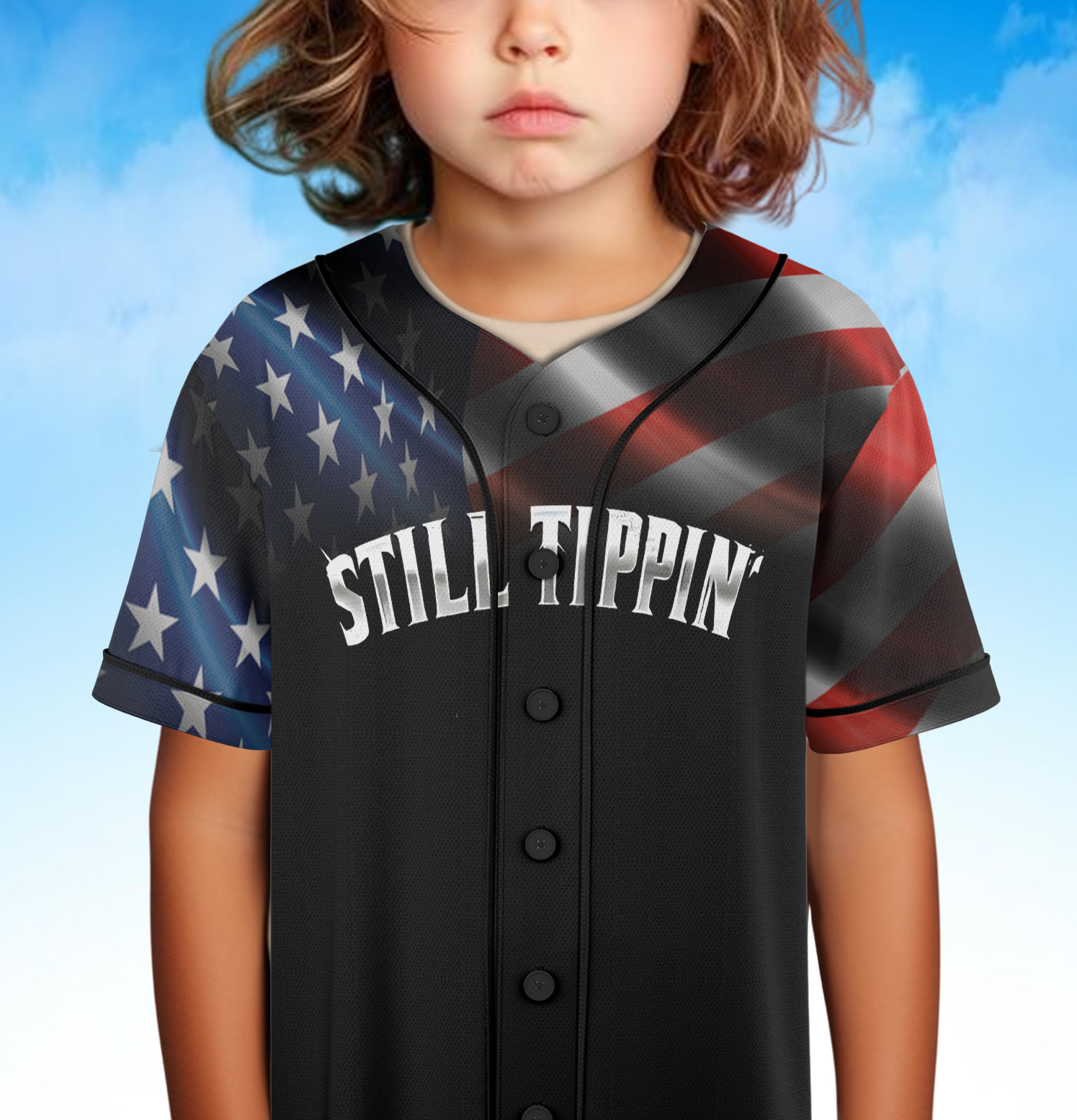 Beyonce Baseball Jersey, H-Town Still Tippin' Jersey - Image 4