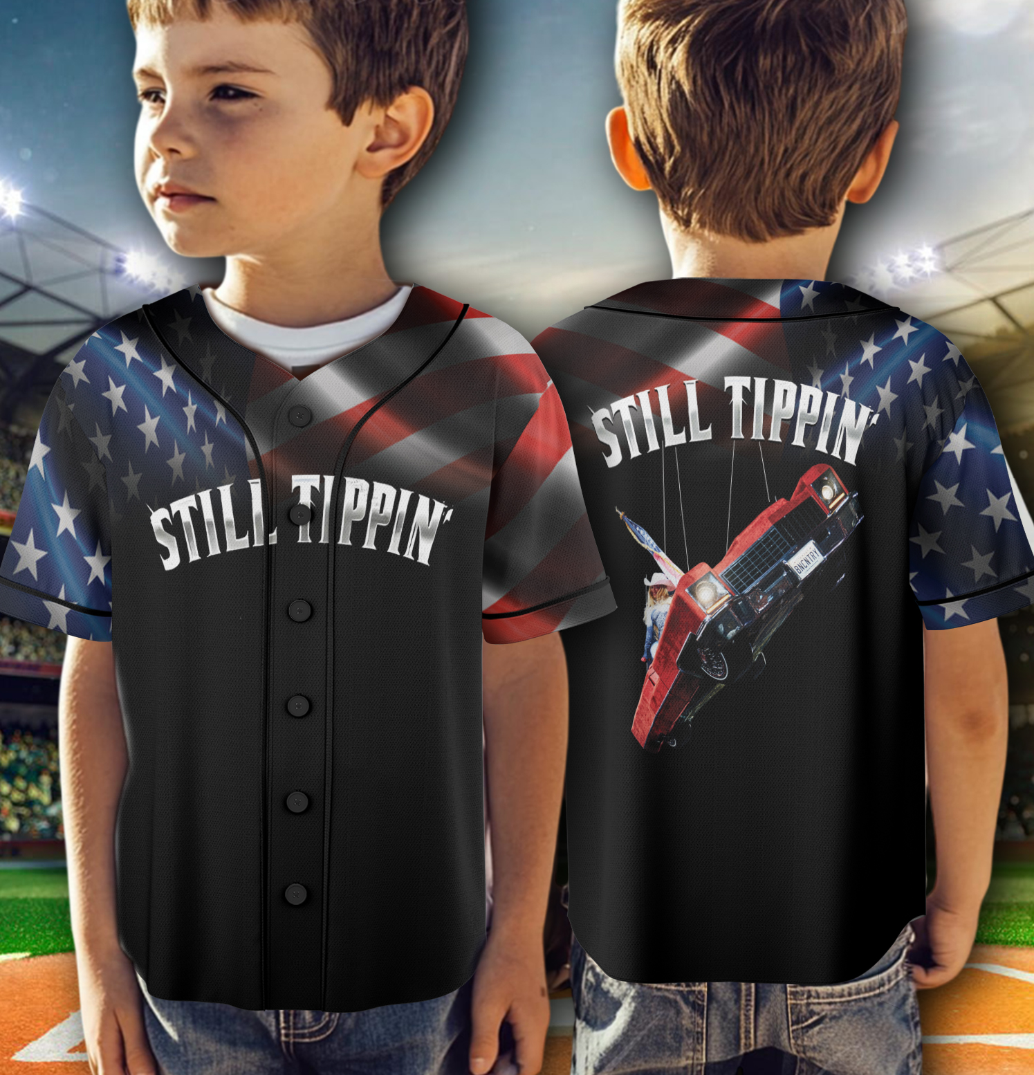 Beyonce Baseball Jersey, H-Town Still Tippin' Jersey - Image 5