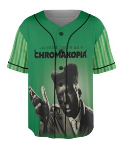 Alternative view of Tyler the Creator Hip-Hop Baseball Jersey, Stylish Unique Music Jersey
