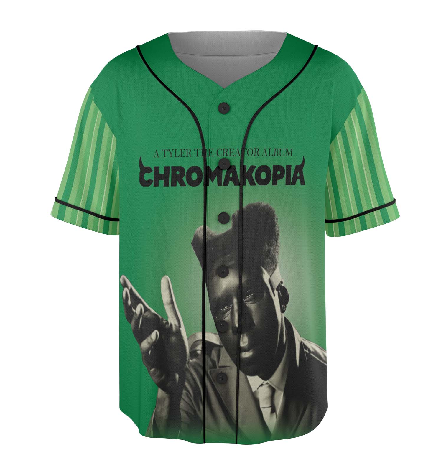 Tyler the Creator Hip-Hop Baseball Jersey, Stylish Unique Music Jersey - Image 2