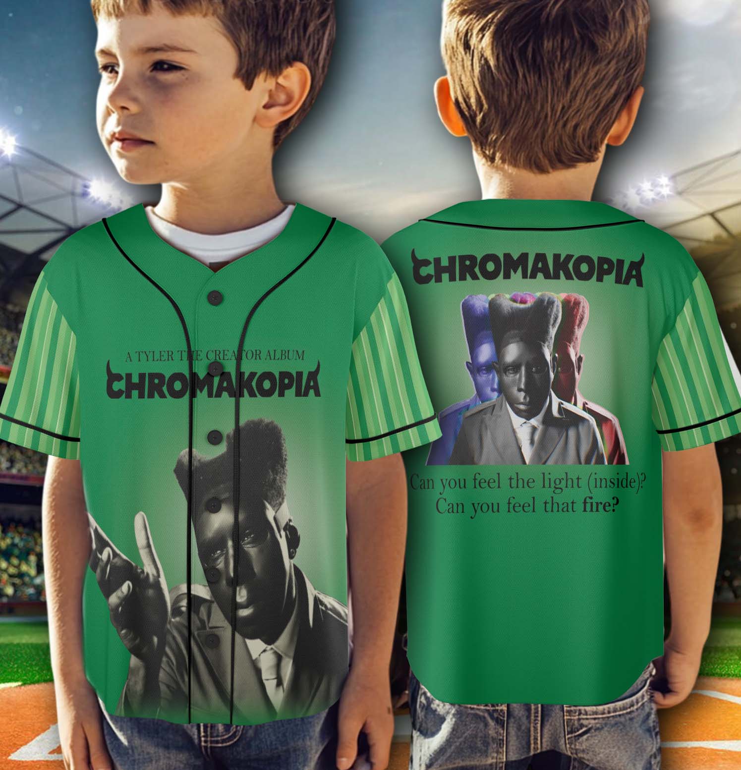 Tyler the Creator Hip-Hop Baseball Jersey, Stylish Unique Music Jersey - Image 5