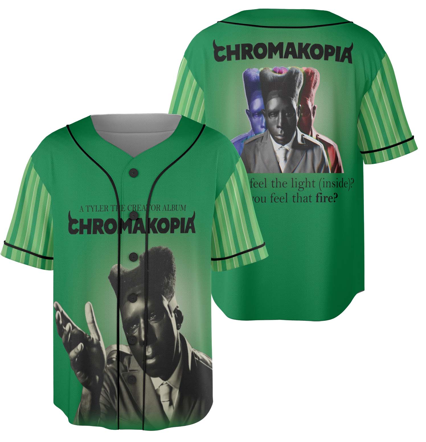 Tyler the Creator Hip-Hop Baseball Jersey, Stylish Unique Music Jersey - Image 6
